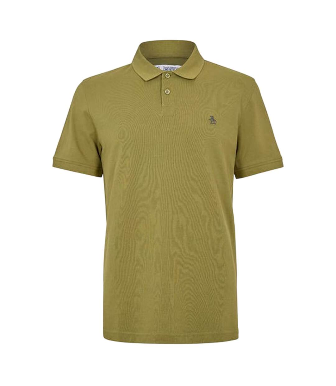 Polo Motif/style Logo Brodé Homme Vieux Vert Kaki Original Penguin-2
