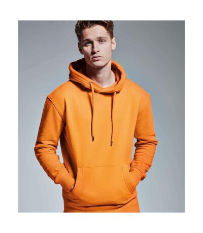 Mens Organic Hoodie Orange Anthem