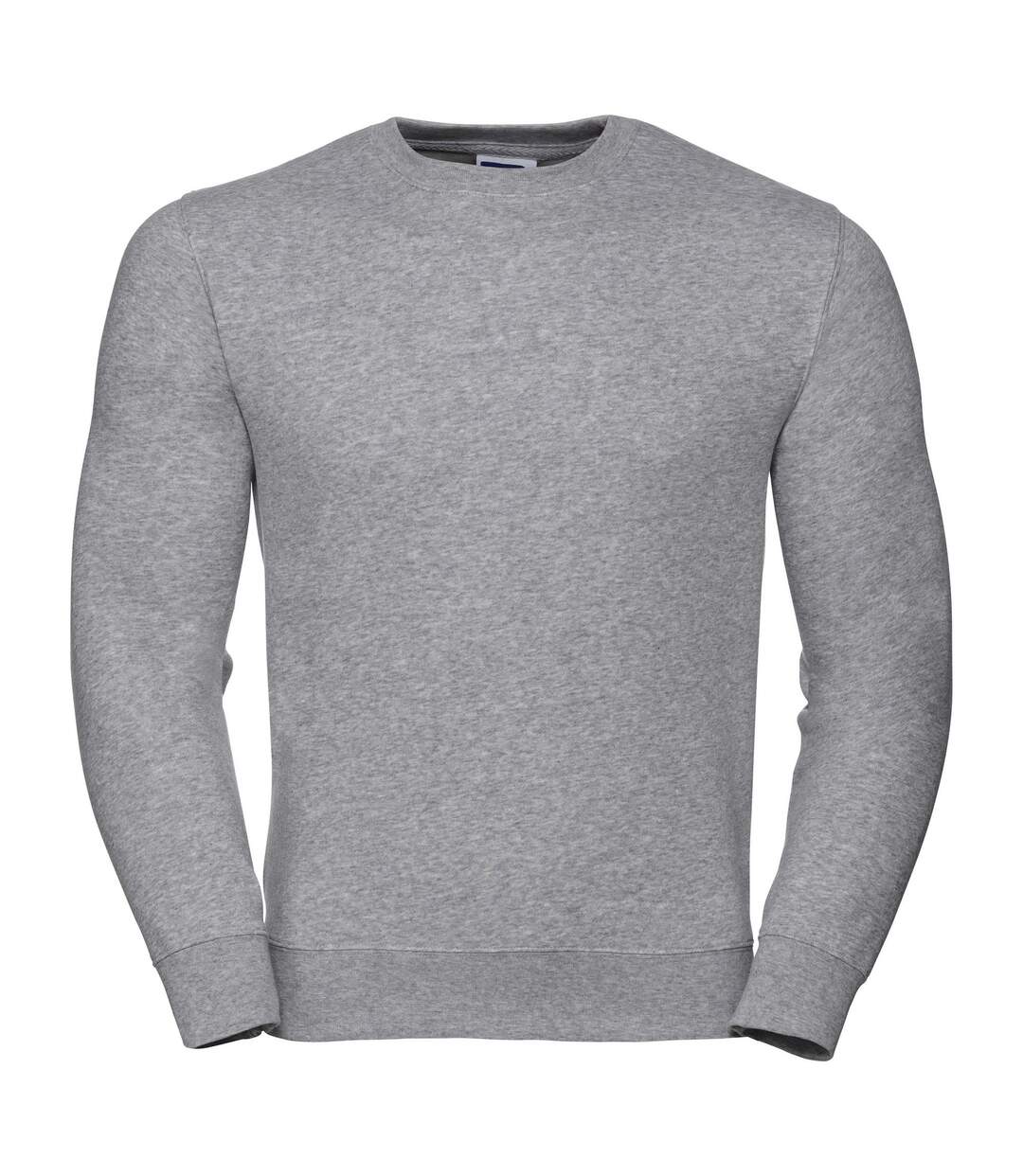 Sweat-shirt Authentique Pour Hommes Coupe Plus Fine Gris Clair Russell-1