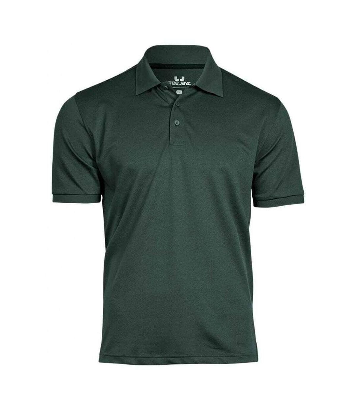 Tee Jays Mens Club Polo Shirt (Dark Green)