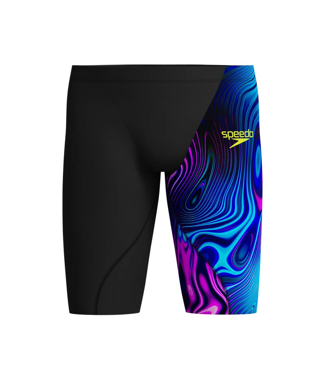 Mens Fastskin Lzr Ignite Gradient Jammer Shorts Black Purple Speedo-1