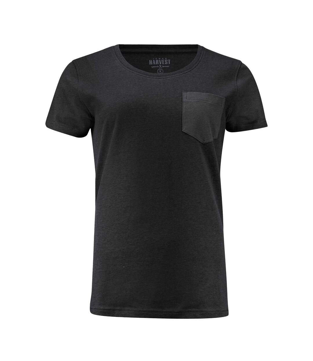Womens/ladies Walcott T-shirt Black James Harvest-1