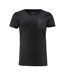 Womens/ladies Walcott T-shirt Black James Harvest-1