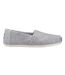 Womens/ladies Alpargata Espadrilles Grey Toms-4