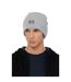 Unisex adult acrylic cuffed beanie heather grey Dickies-3