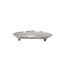 Plateau Décoratif Wood Art 29cm Argent