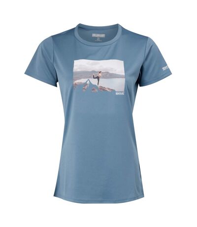 Regatta - T-shirt FINGAL - Femme (Bleu) - UTRG9822