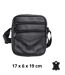 Sacoche bandoulière pour homme multi poches - CUIR vachette - Couleur noir-1