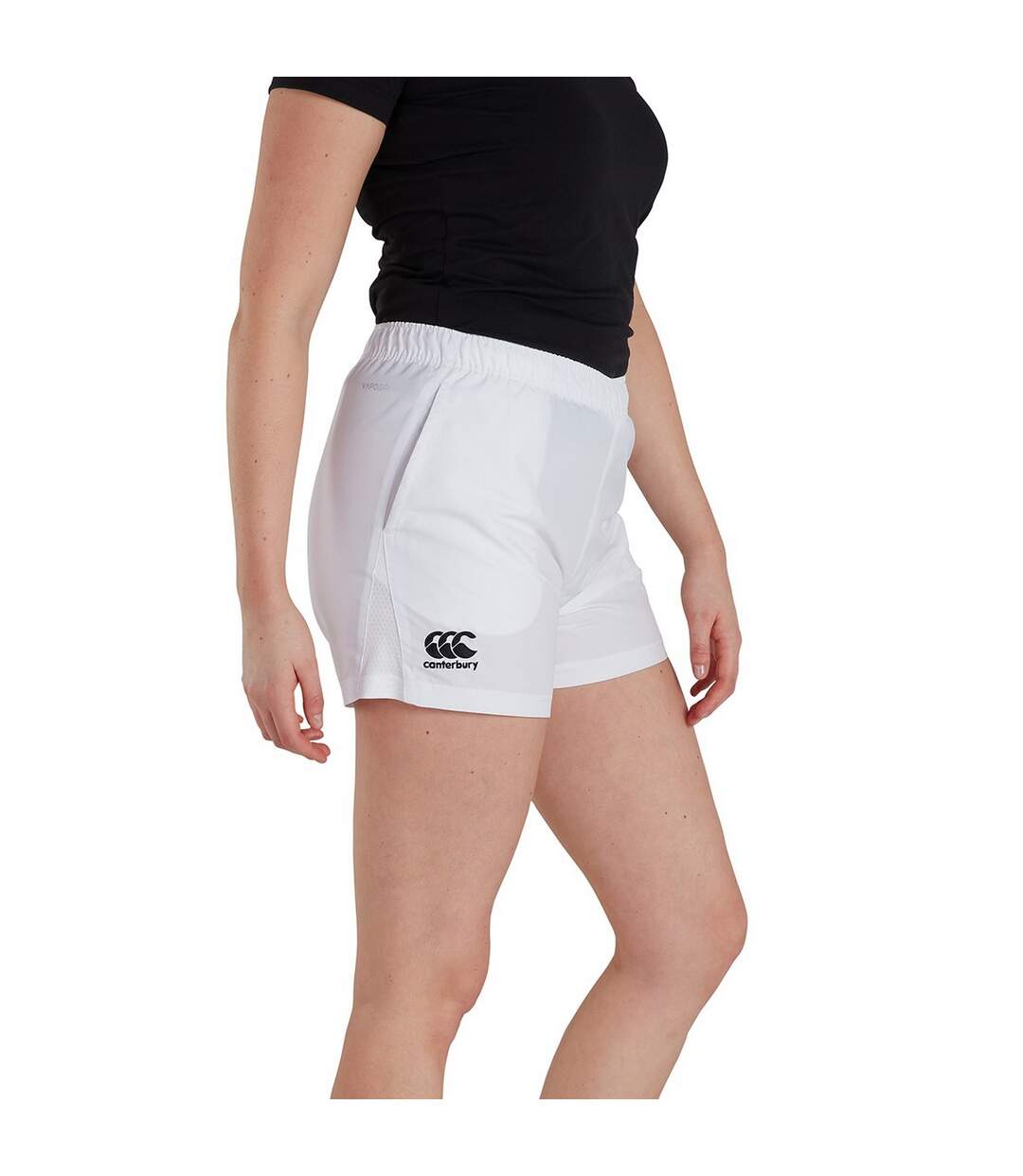 Womens/ladies Club Shorts White Canterbury-1