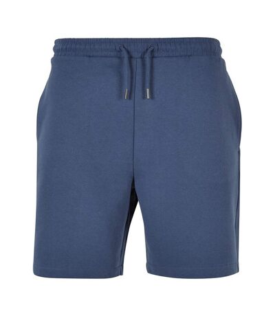 Build Your Brand Mens Ultra Heavy Sweat Shorts (Vintage Blue) - UTRW9836