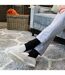 6 Pairs Mens Plain Coloured Cotton Rich Ribbed Dress Socks-3