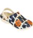 Sabots Motif/style Fleur Géante Orla Kiely Femme Orange Regatta-1