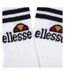 x3 paires de chaussettes blanches/noires homme ellesse sbsa-2