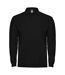 Roly Mens Estrella Long-Sleeved Polo Shirt (Solid Black) - UTPF4296