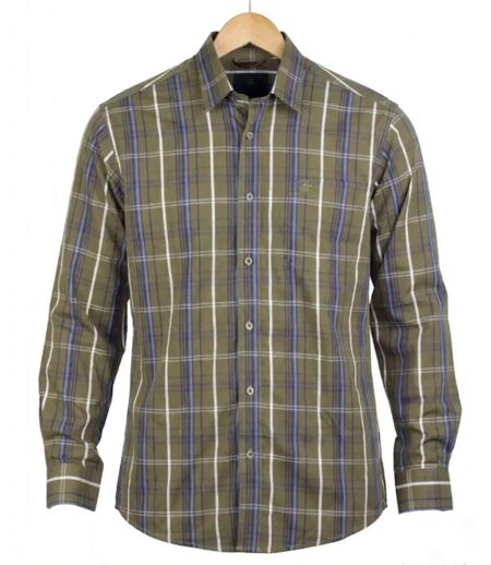 Chemise à carreaux Manches Longues Homme Winchester Tikal1