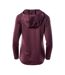 Sweat À Capuche Boyna Femme Violet Foncé IQ-2