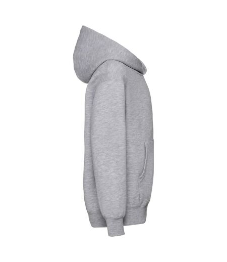 Sweat À Capuche Enfant Oxford Clair Chiné Russell