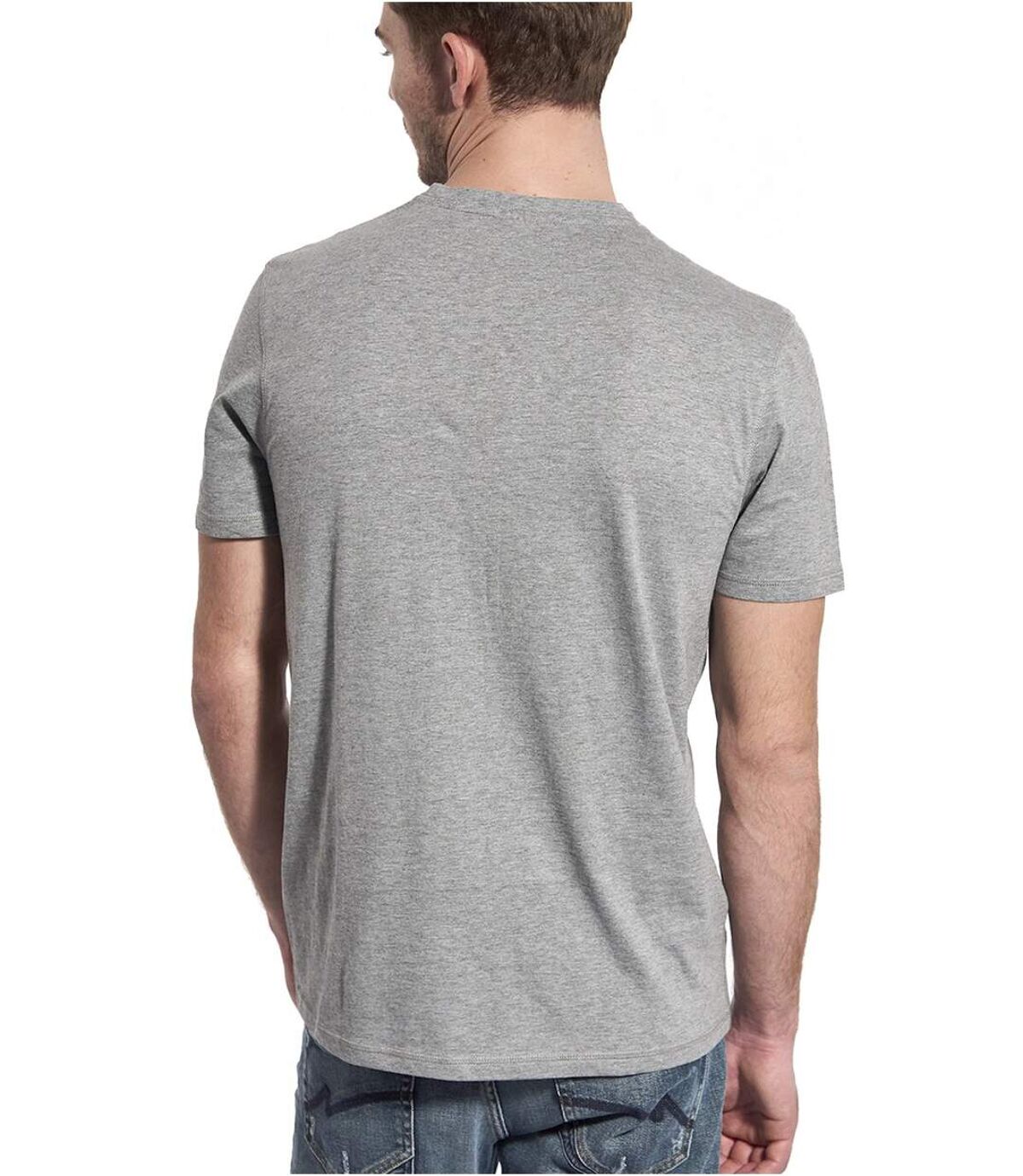 Tee shirt coton logo printé  -  Homme - Kaporal