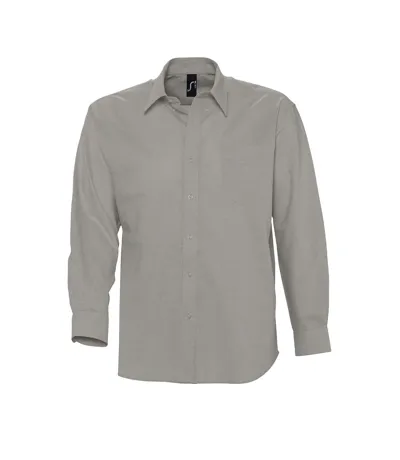 Chemise Homme Argenté SOLS