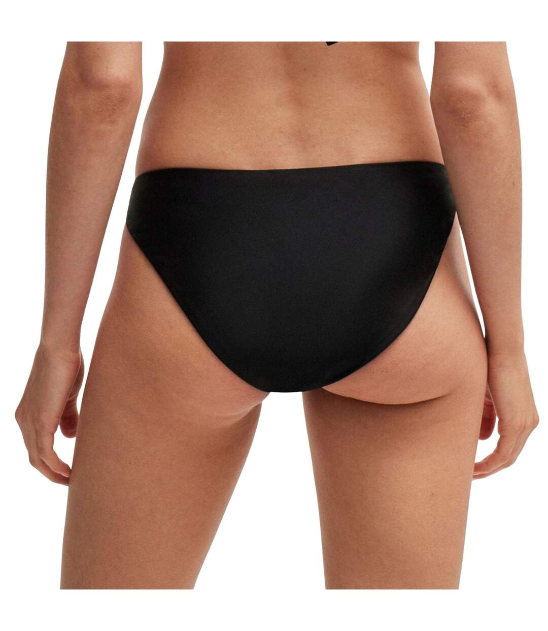 Bas De Maillot De Bain Style Monogramme Femme Noir Boss-3