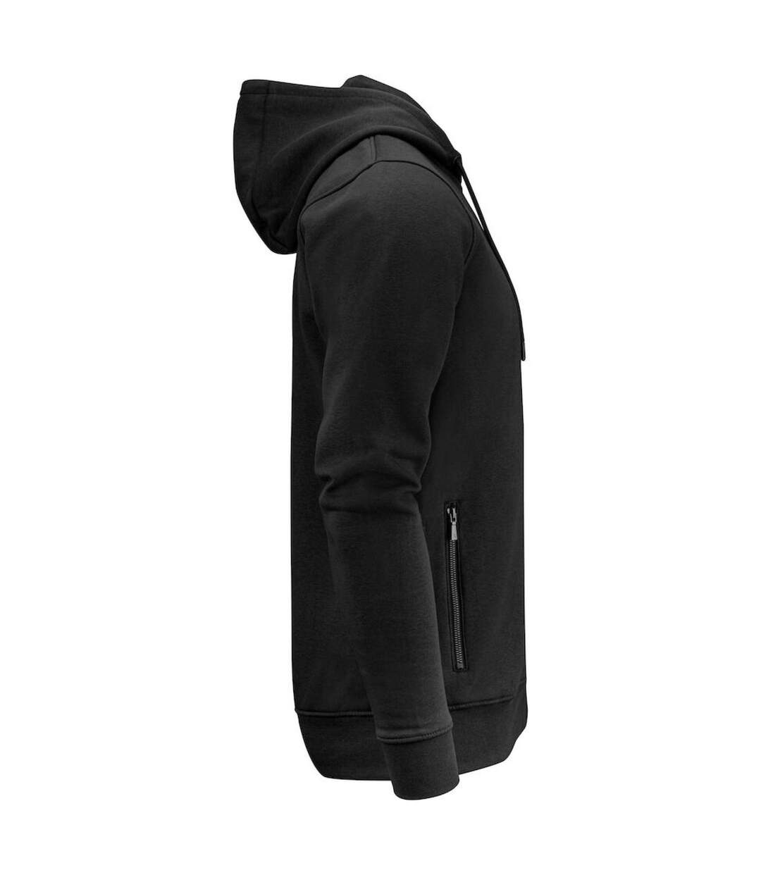 Mens Westwood Heights Full Zip Hoodie Black James Harvest-4