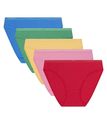 Lot de 5 Slips Coton Dim x Inès de La Fressange