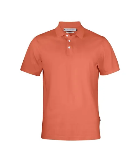 Polo Sunset Homme Vieux Orange James Harvest