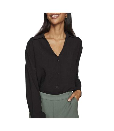 Chemise noire femme vila domira - 40