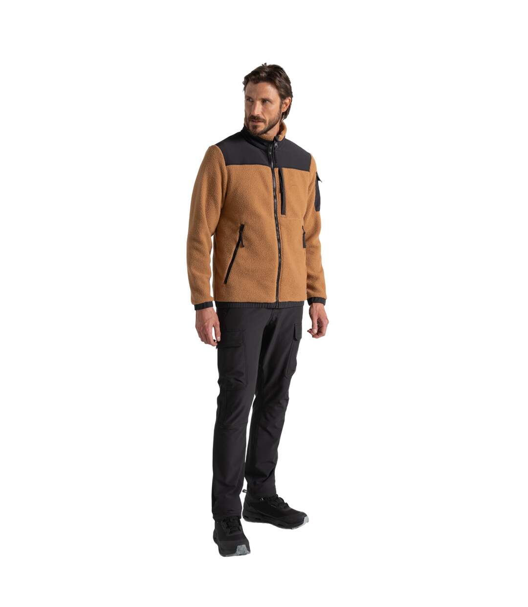 Veste polaire homme marron clair Craghoppers