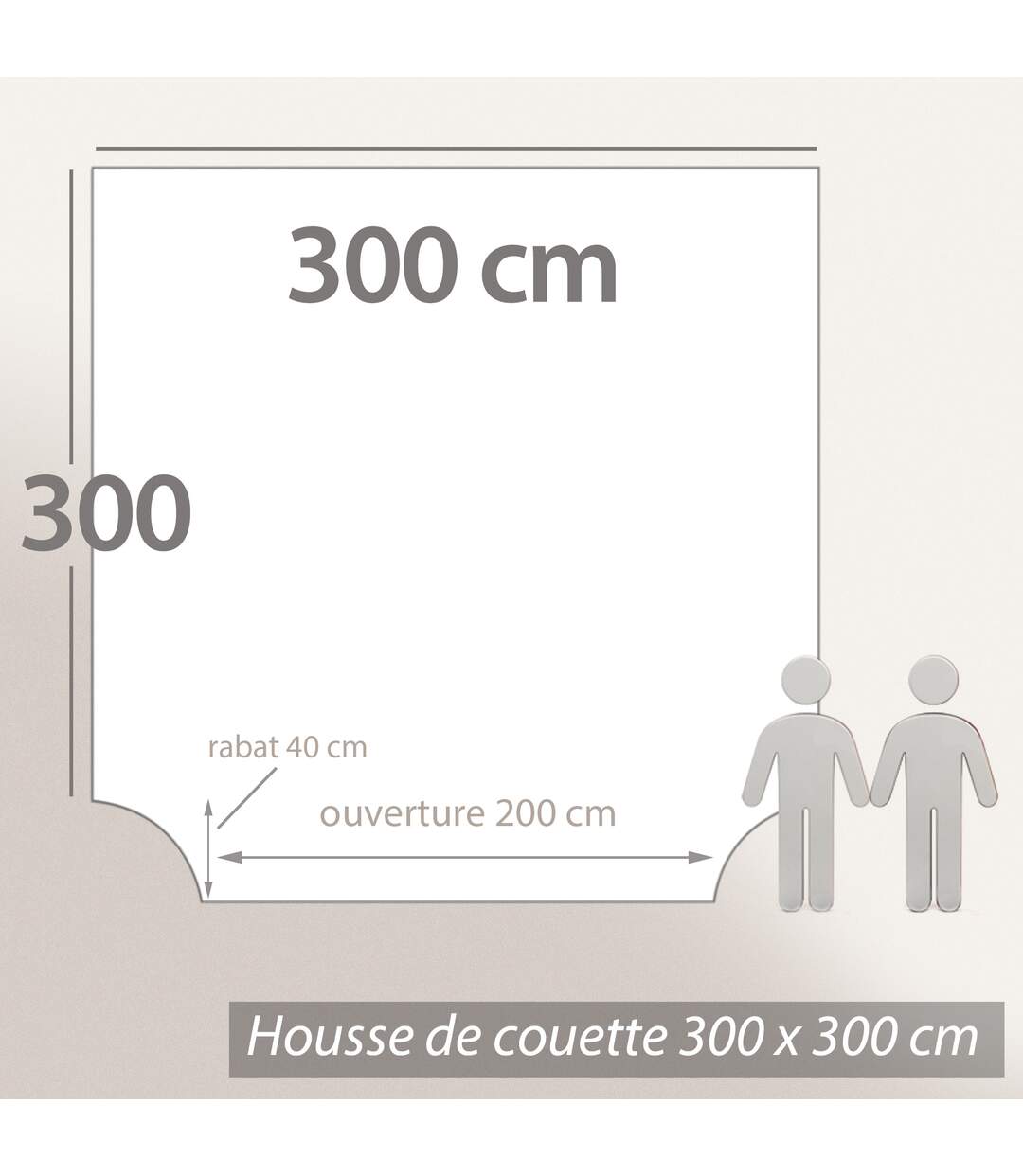 Housse de couette uni pur percale PRIMO-4