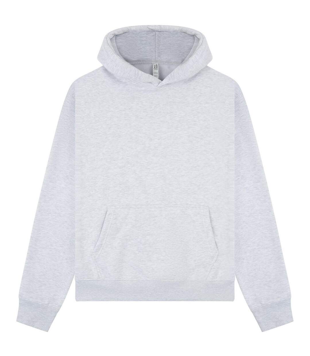 Sweat À Capuche Premium Adulte Gris Cendre Casual Classics-1