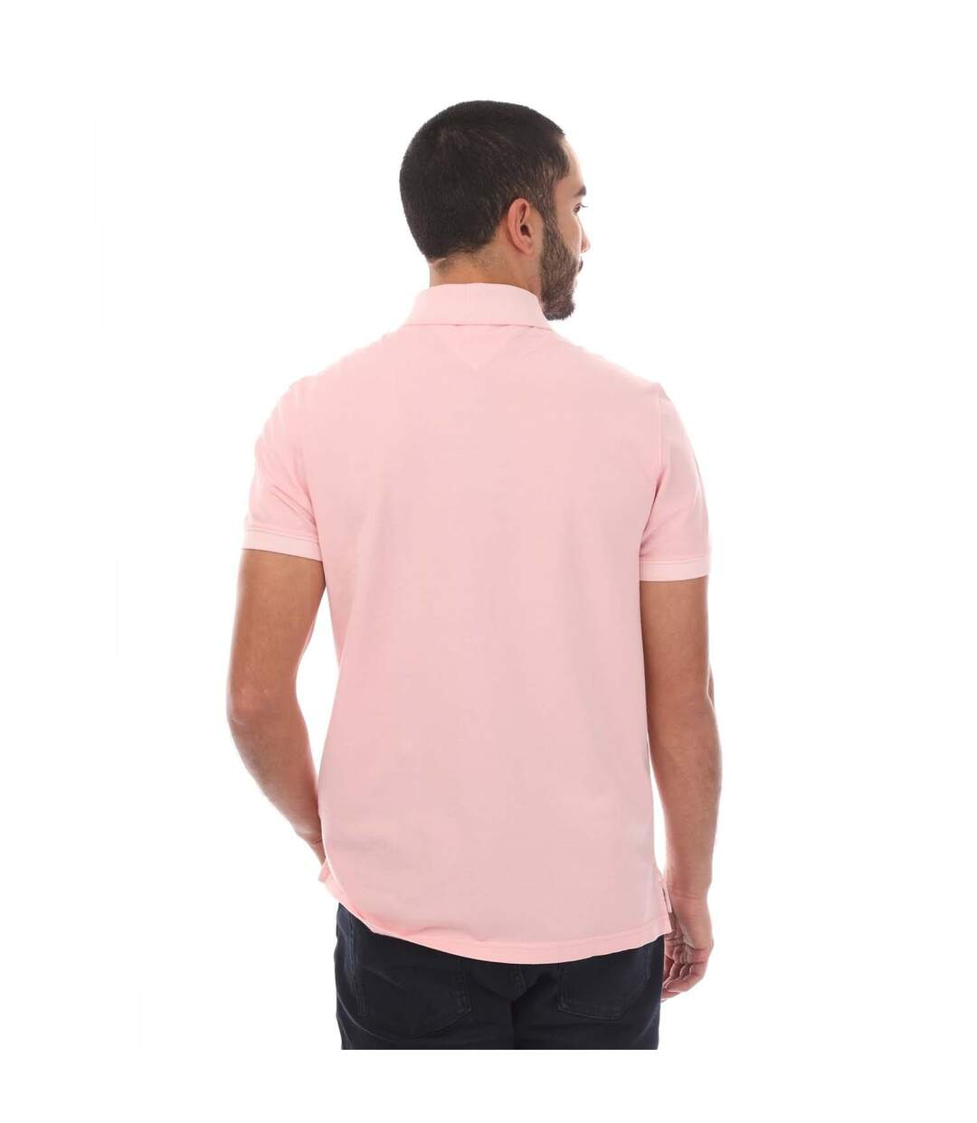 Polo Homme Rose Tommy Hilfiger-2