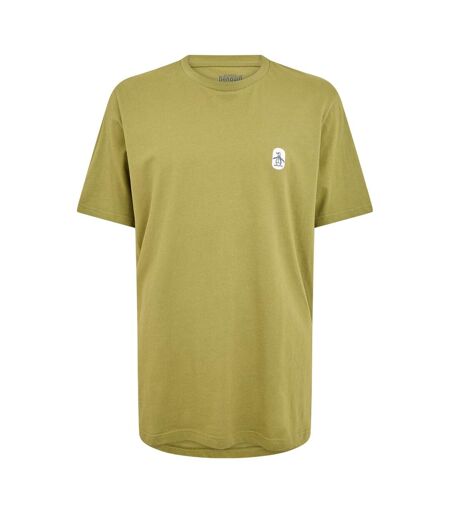 Mens Basic Crew Neck T-shirt Olive Branch Original Penguin