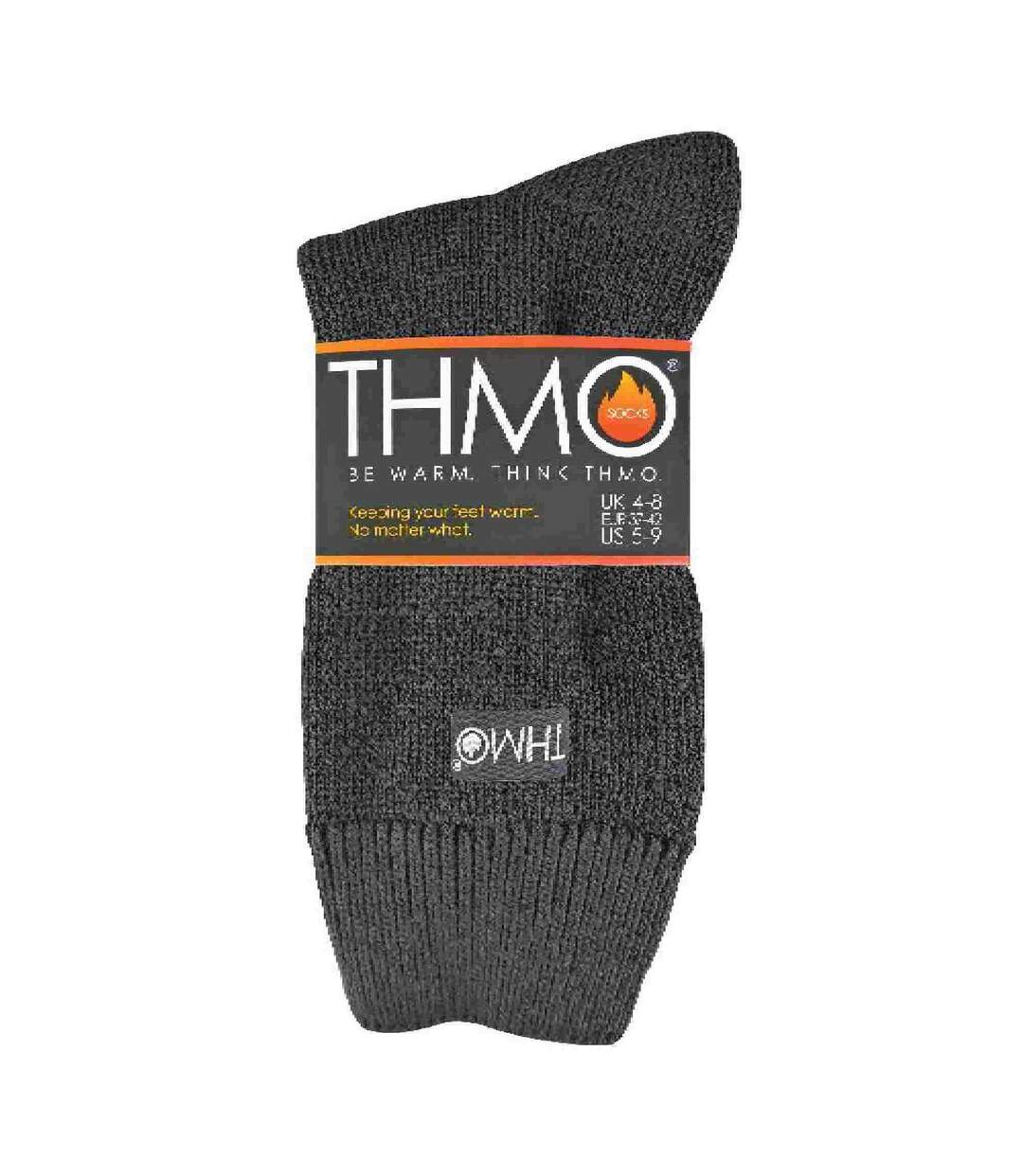 THMO Chaussettes Femme Thermiques Doublé Polaire-2