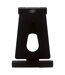 Rise mobile phone stand one size solid black Tekio