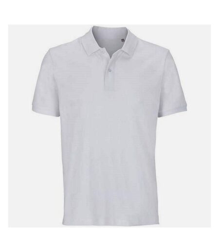 SOLS Unisex Adult Pegase Pique Polo Shirt (White)