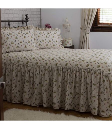 Belladorm Bella Mae Fitted Bedspread (Ivory) - UTBM228