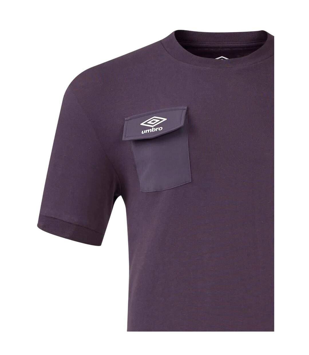 T-shirt Motif/style Rugby Angleterre Presentation Homme Noir Umbro-3