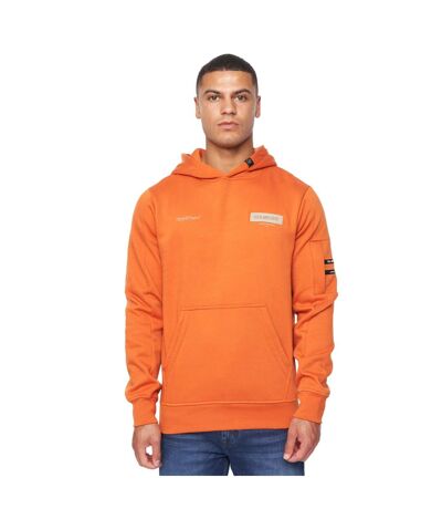 Sweat à capuche marsak homme orange foncé Duck and Cover