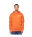 Sweat à capuche marsak homme orange foncé Duck and Cover