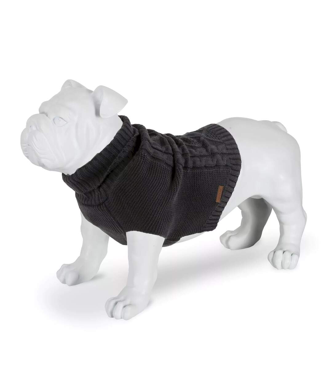 Knitted dog jumper s ebony Regatta-2