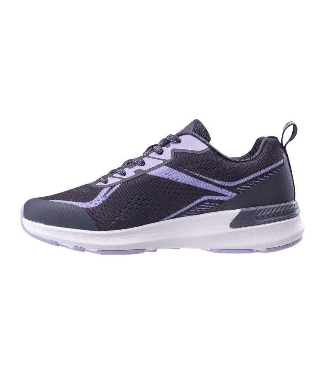 Baskets Motif/style Logo Multino Femme Violet Gris IQ-2