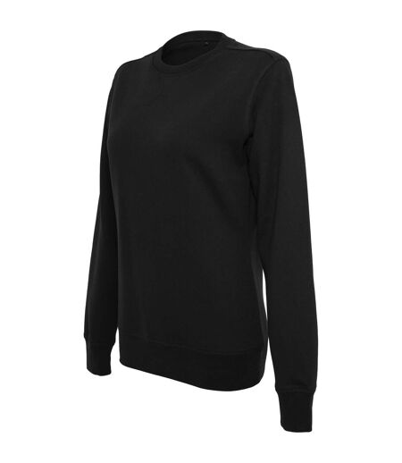 T-shirt Motif/style Ras-du-cou Femme Noir Build Your Brand