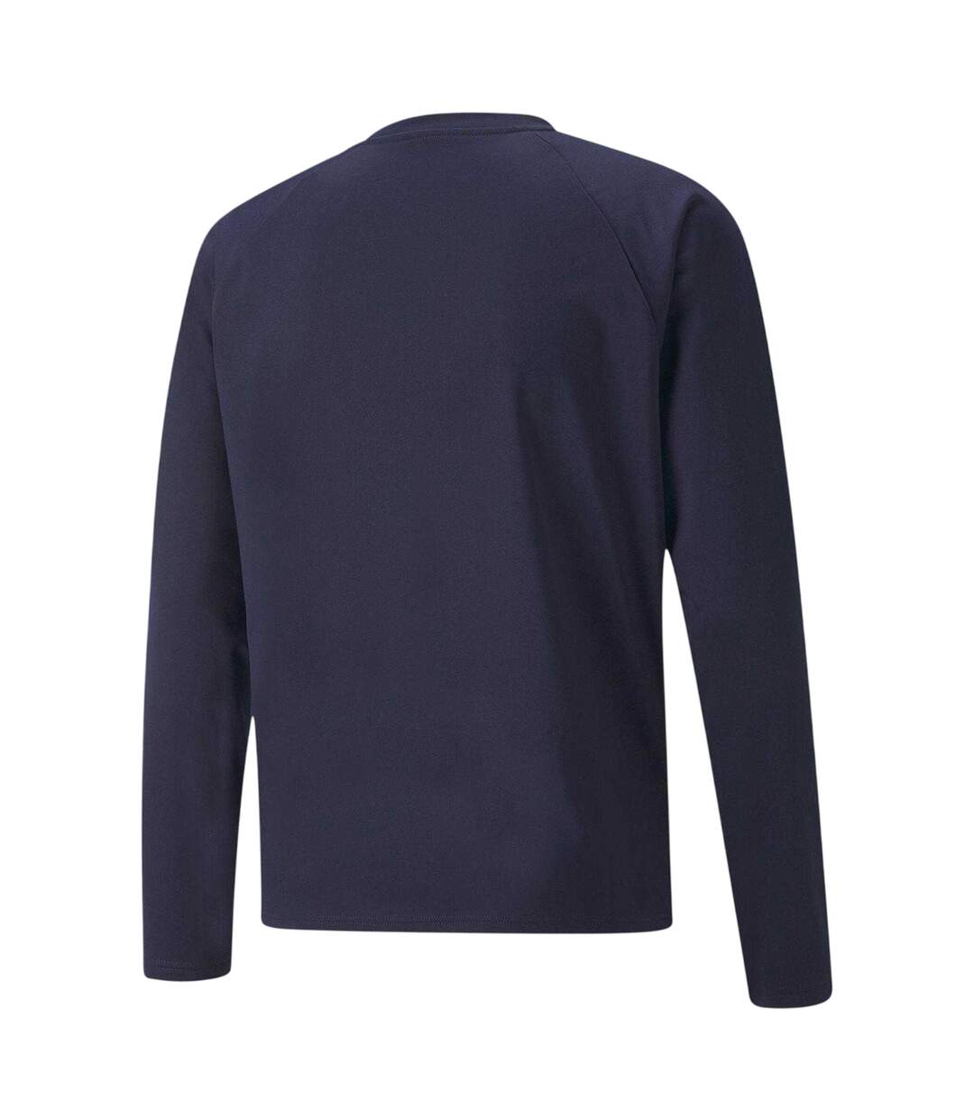 Mens Teamliga Long-sleeved T-shirt Peacoat Blue White Puma-2