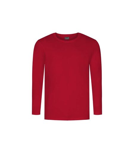 T-shirt Premium Homme Rouge Feu Promodoro