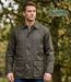 LEDERTYS LY0007 — Veste de chasse coton & polyester kaki : la robustesse tout-terrain avec carnier PVC-4