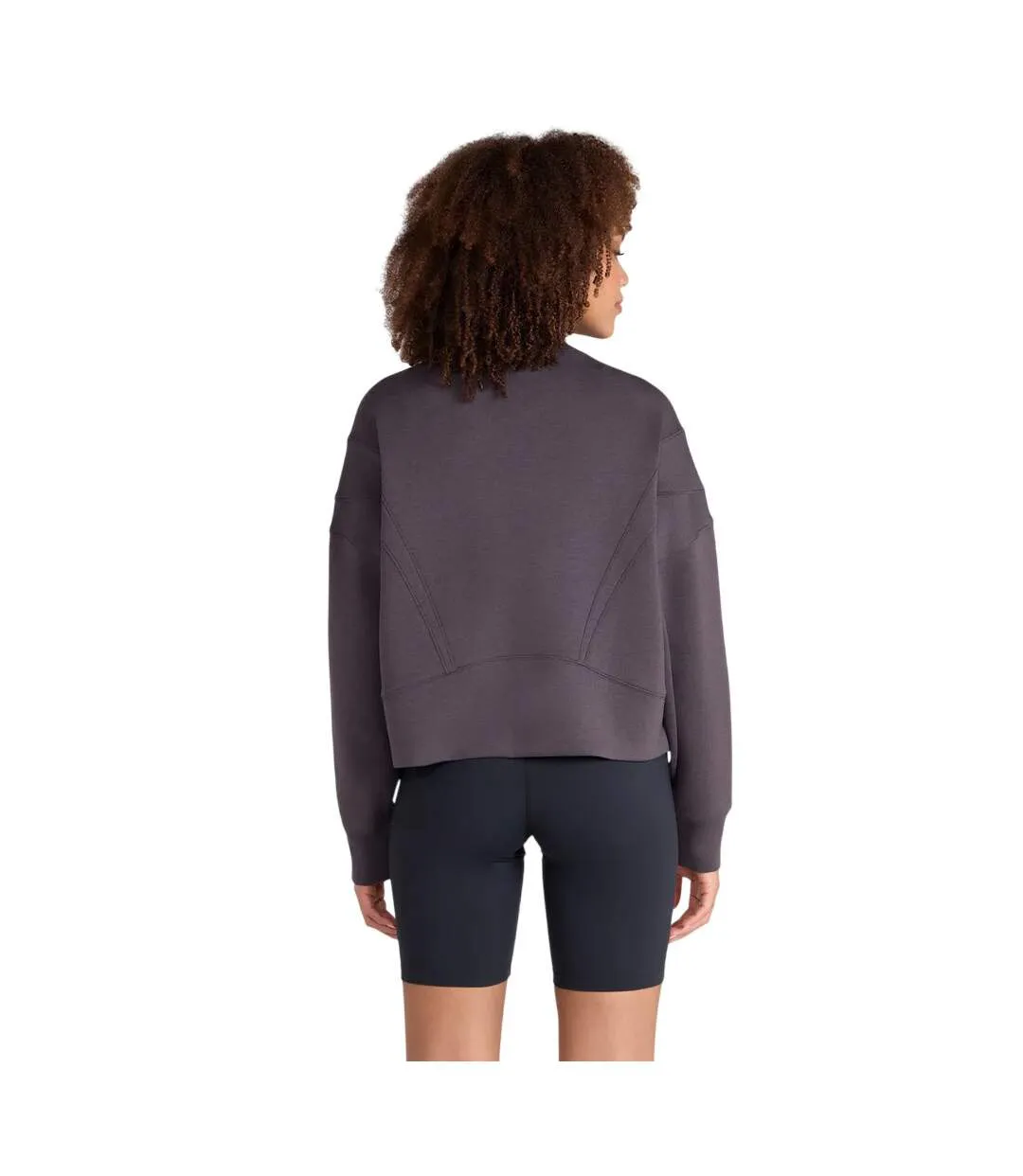 Sweat Court Active Femme Taupe Animal-3