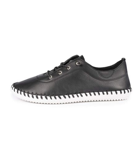 Tennis St Ives Femme Noir Lunar