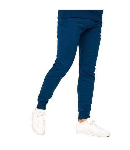 Mens Fontaine Jogging Bottoms Sky Captain Born Rich