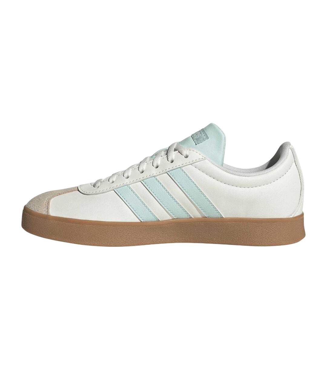 Womens/ladies 3 Stripes Synthetic Trainers White Adidas-3
